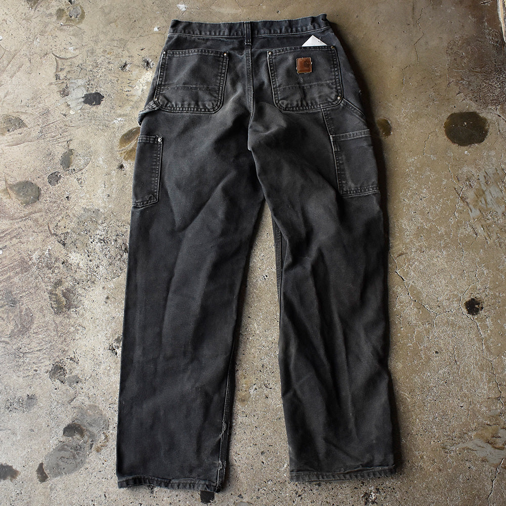 Carhartt ブラック！ ダブルニー ダック ペインターパンツ 250421H