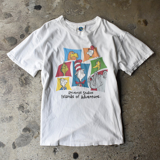 90's~ Dr. Seuss “Universal Studios Islands of Adventure” Tシャツ 250609H