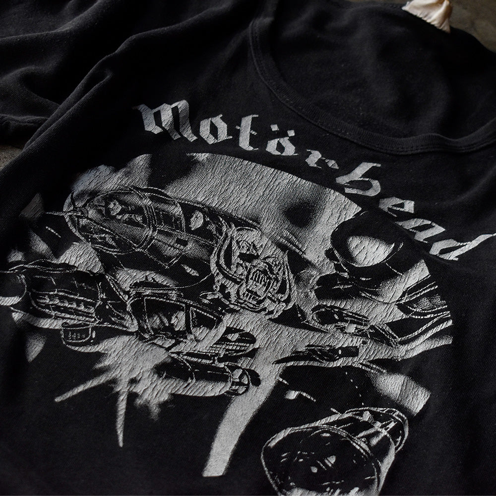 70's　motörhead/モーターヘッド　"BOMBER" Tour Tee　Euro製　"Noirshirt掲載"　230726HYY