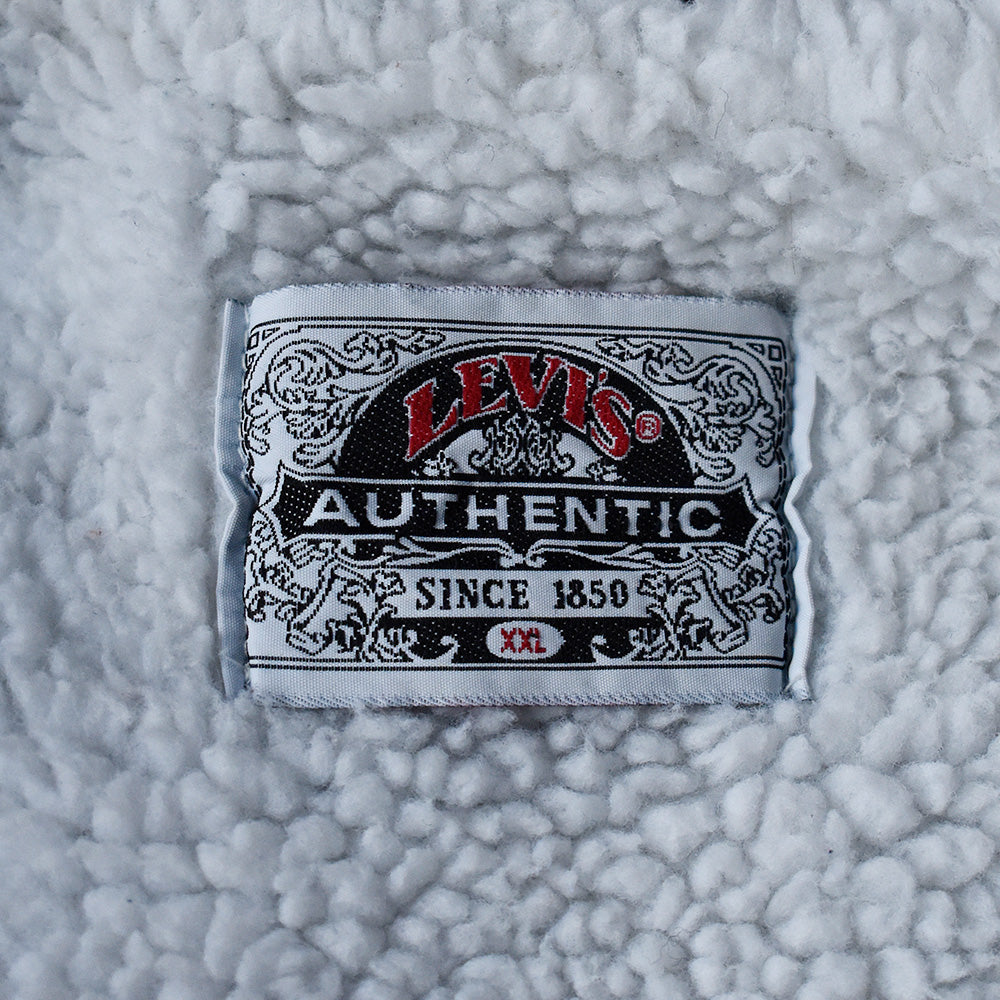 90's Levi’s Authentic 70609 デニム ボアジャケット XXL size！ USA製 231218