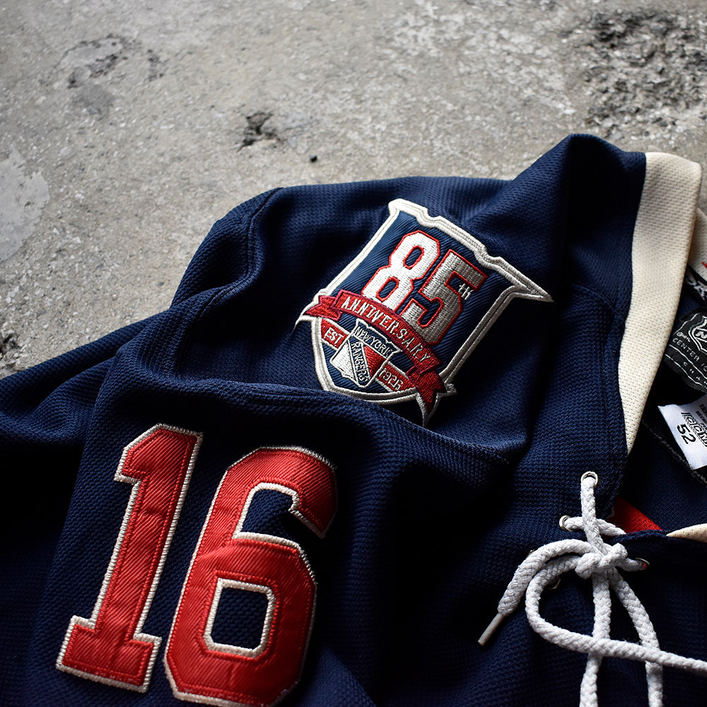 Y2K Reebok NHL “New York Rangers“ ホッケーシャツ 240511H