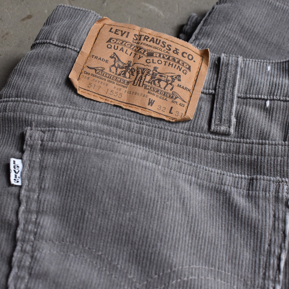 【SALE】LEVI’S517コーデュロイPT【MADE in USA】