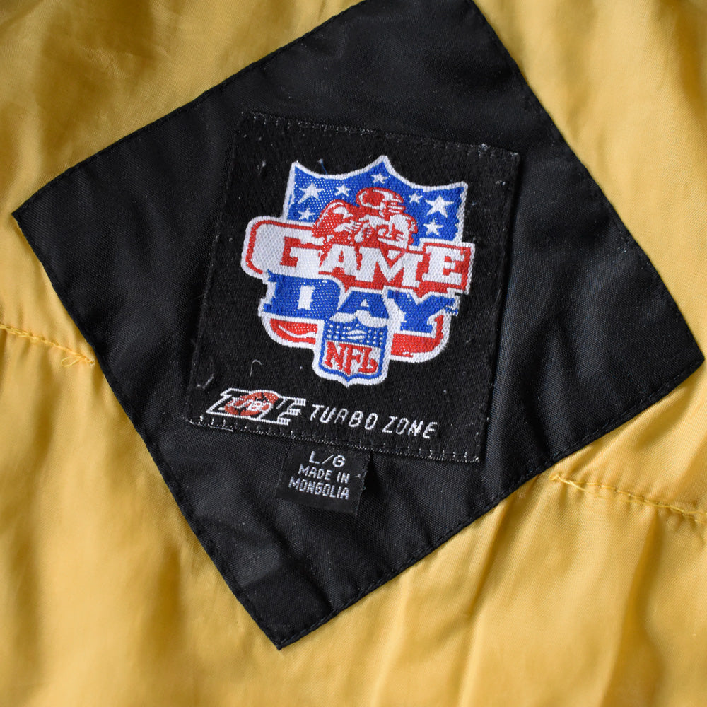 90-00's “NFL Pittsburgh Steelers” 中綿入り ナイロンジャケット 240225