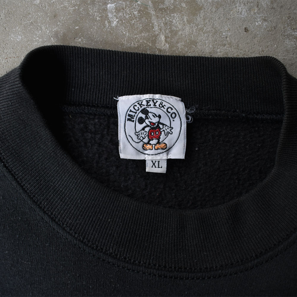 90's ブートレグ "Bugs Bunny" レザーパッチ！ MICKEY&CO.タグ スウェット 231111H
