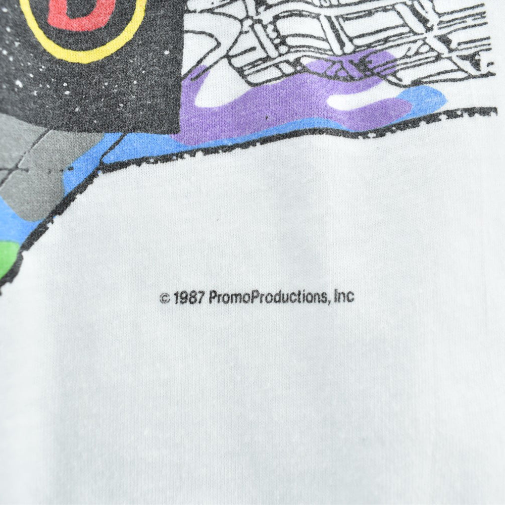 80's PINK FLOYD "WORLD TOUR" 飛行機 ロックTシャツ 260804H