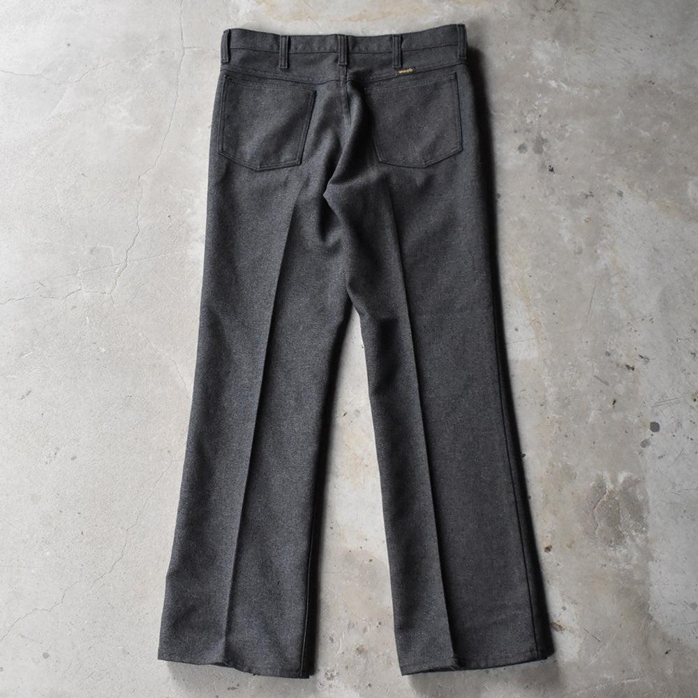 90’s Wrangler “ランチャー” ドレスパンツ ポリパン 240728