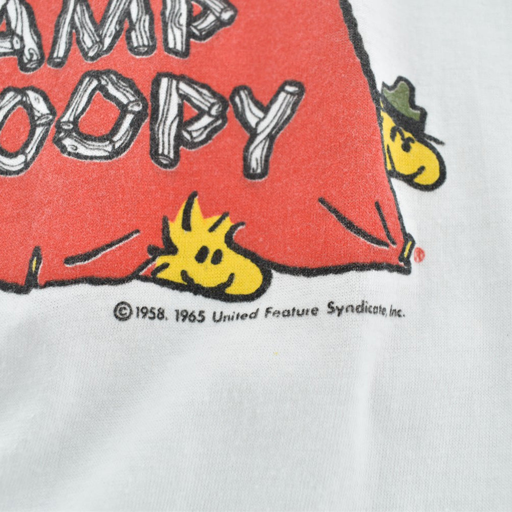 80’s ARTEX “CAMP SNOOPY” リンガーTシャツ 260505H