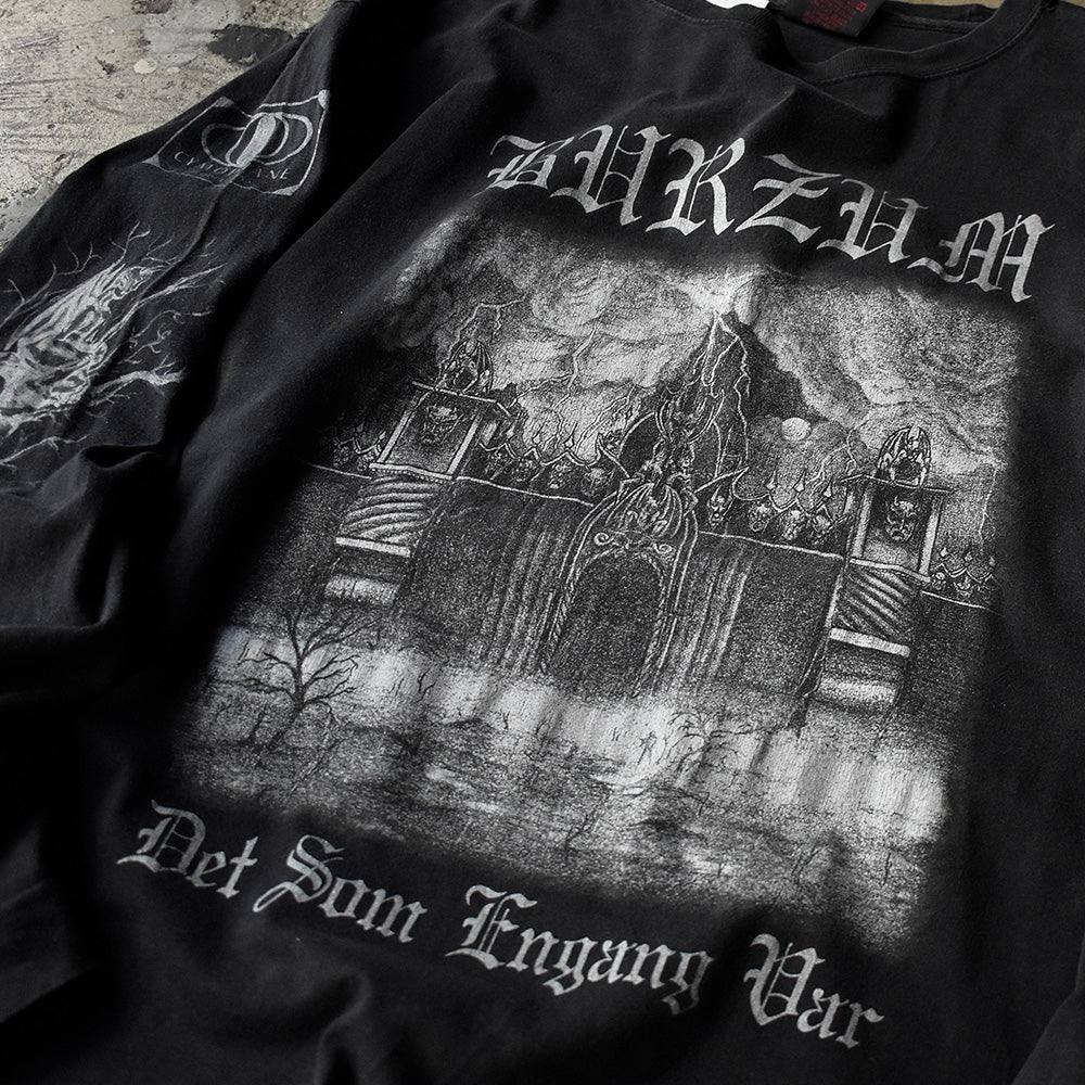 90's Burzum “Det som engang var” ロングスリーブTシャツ イングランド製 231121H