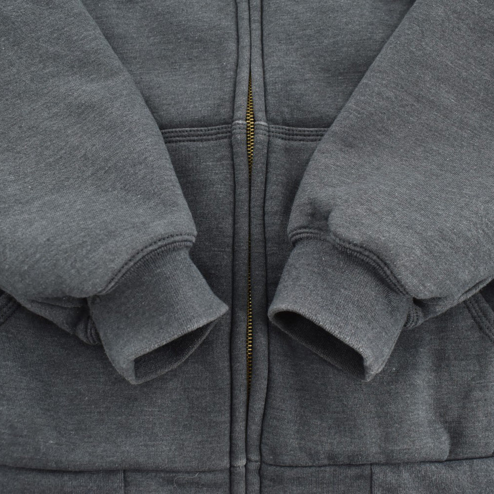 90’s Carhartt "365 DAYS ACCIDENT FREE" メッシュライナー ジップフーディー 260224H