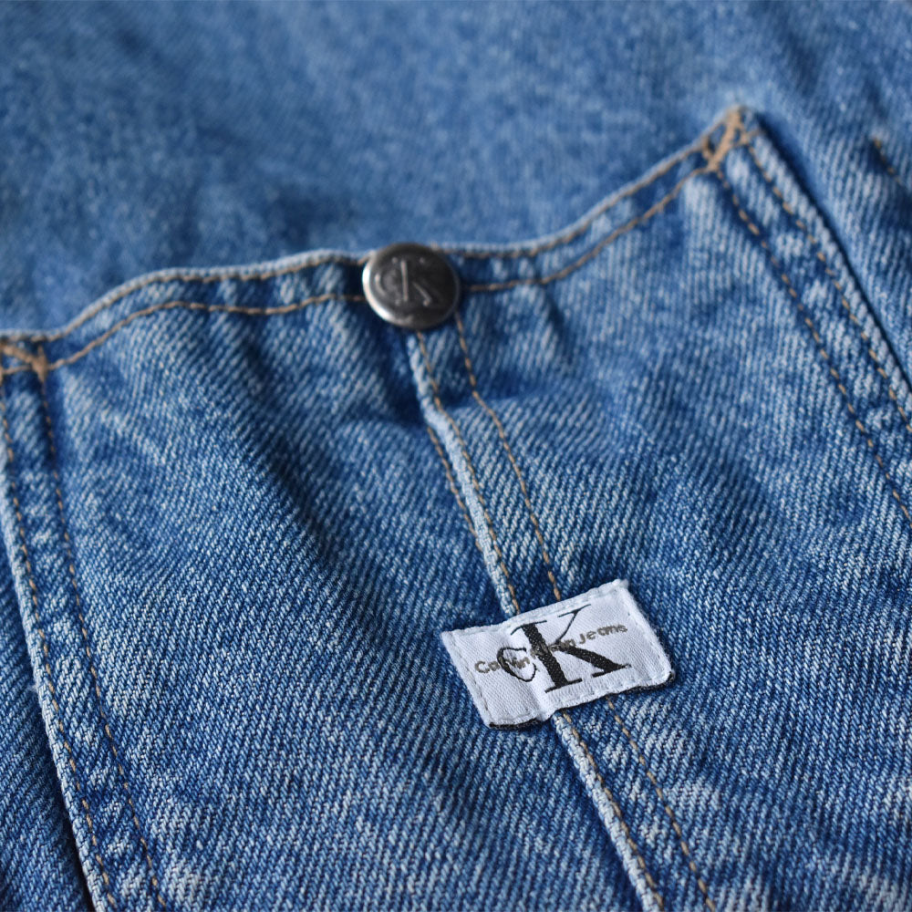 90’s Calvin Klein jeans デニムジャケット カバーオール 240526