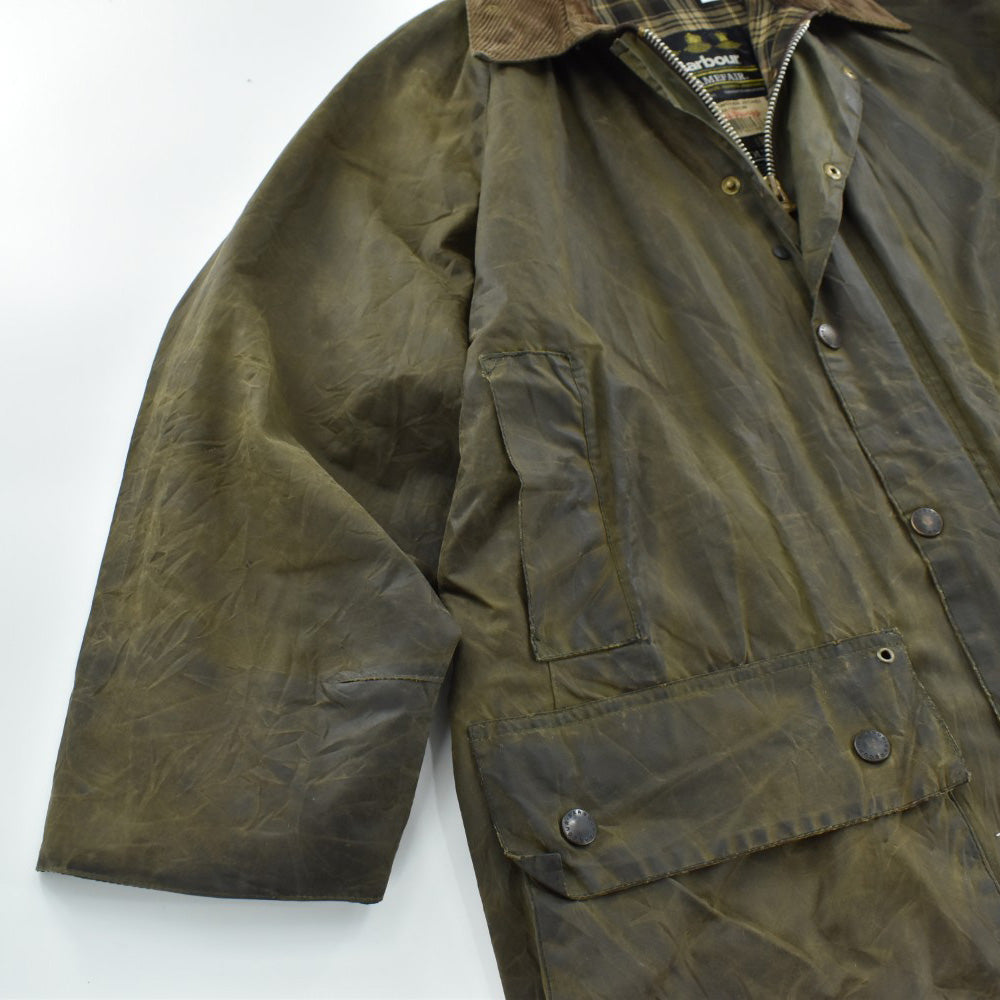 90’s Barbour 旧3ワラント "GAMEFAIR" オイルドジャケット 261016H