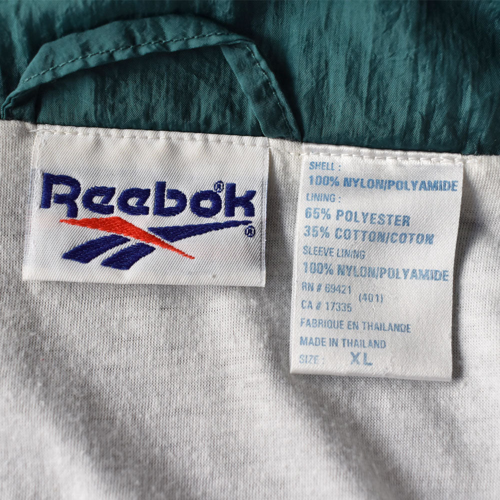 90’s Reebok 裏地付き ナイロン トラックジャケット 240518