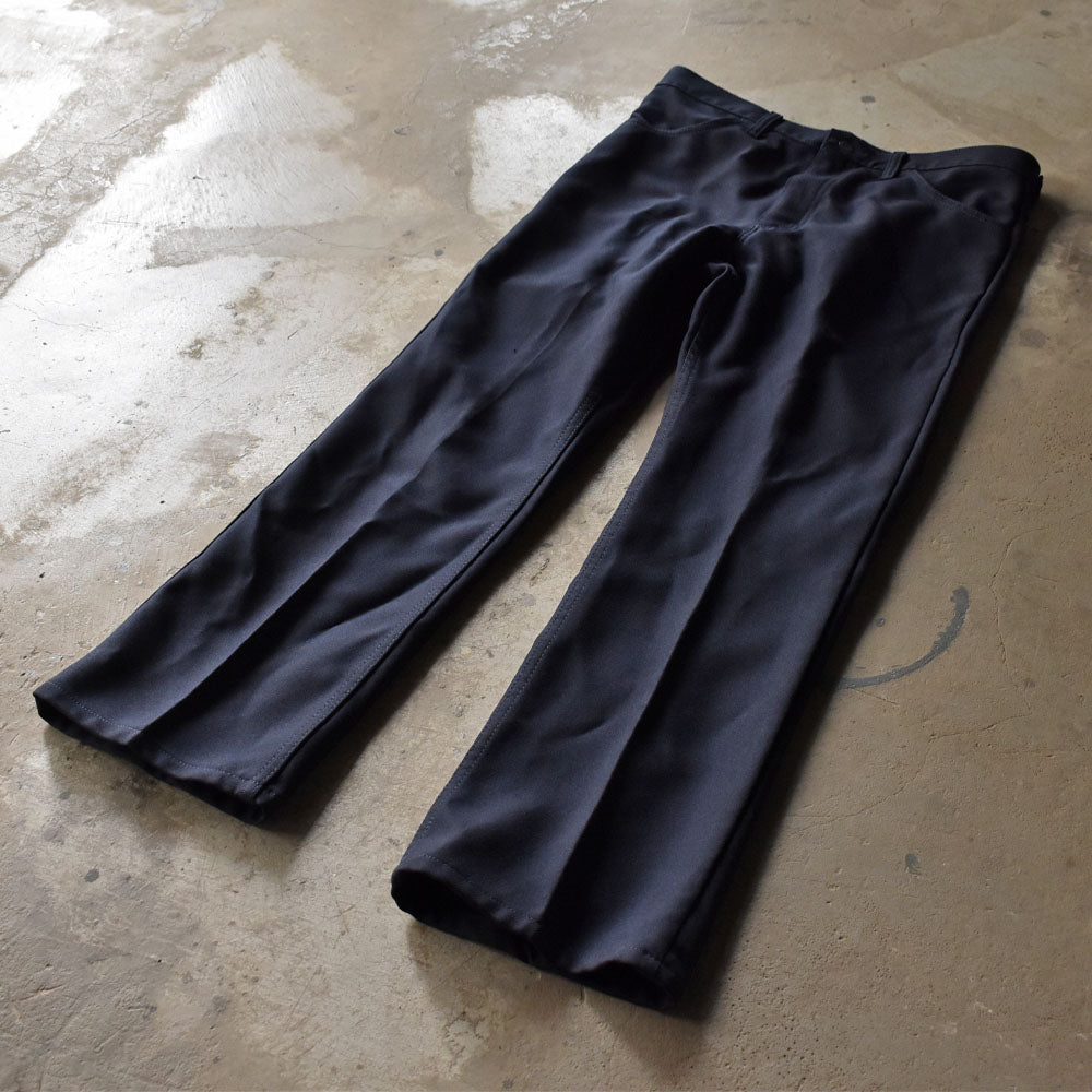 80’s Wrangler “ランチャー” ドレスパンツ ポリパン 240325