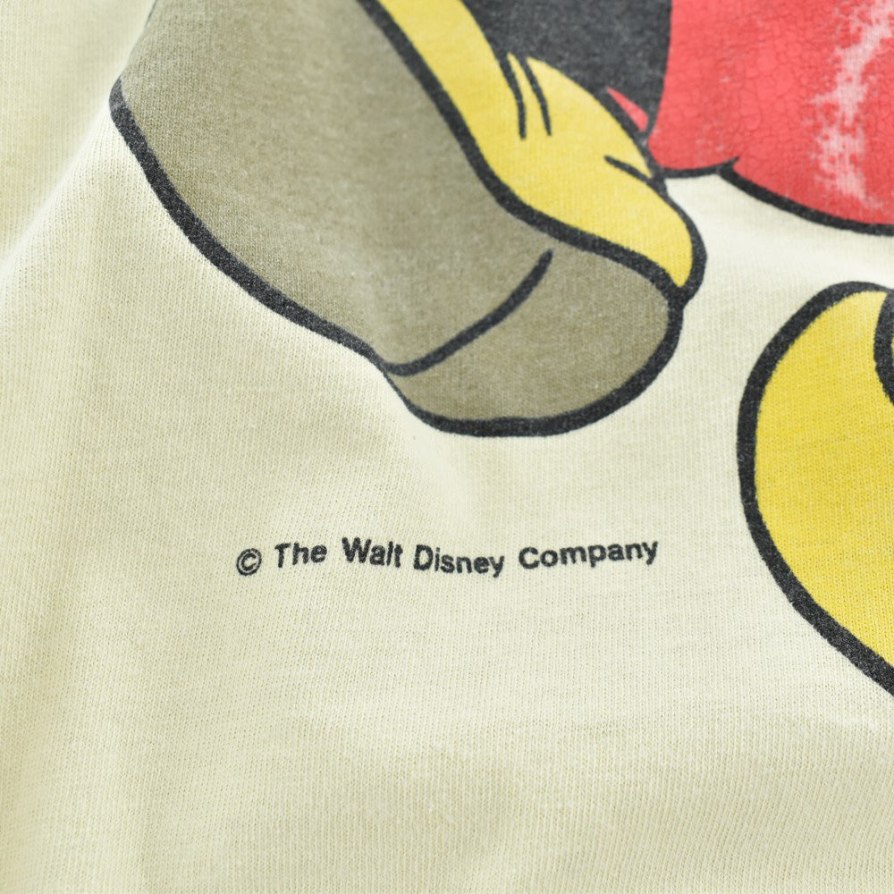 90's Disney Mickey Mouse キャラT USA製 260612H