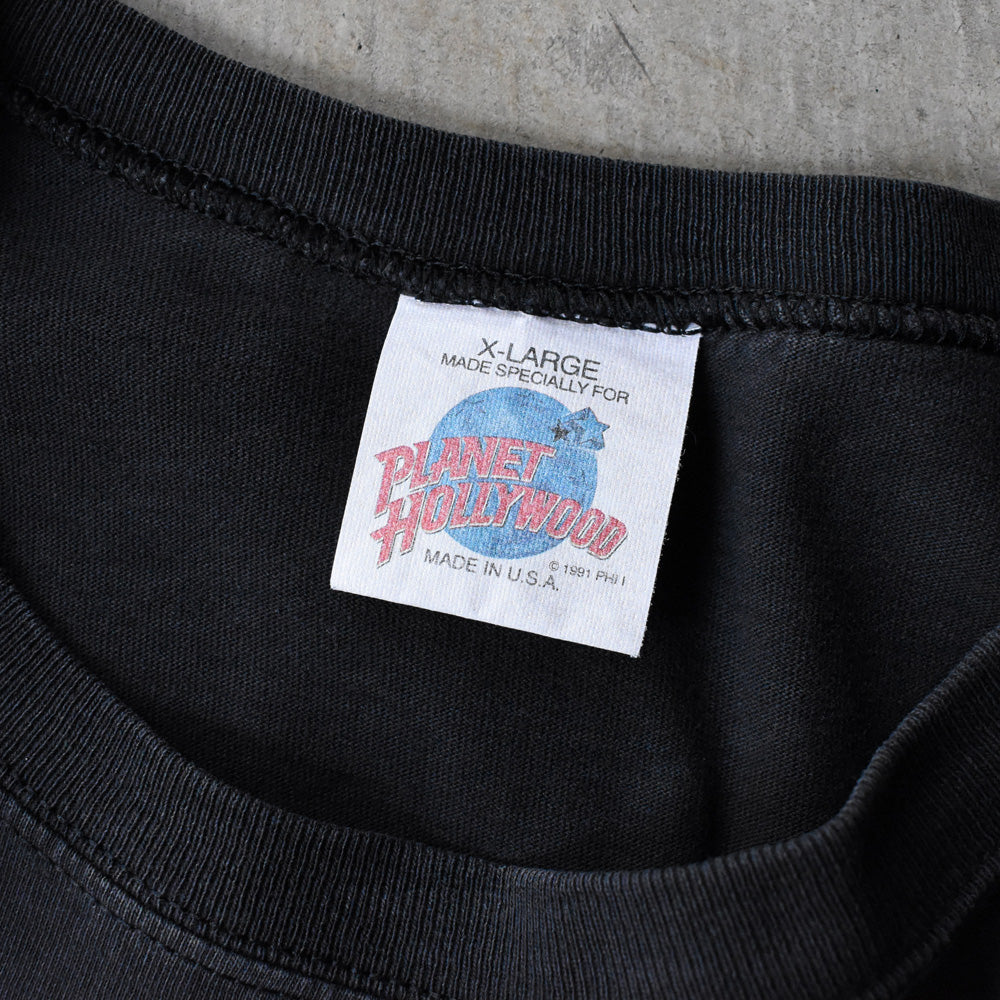 90's PLANET HOLLYWOOD “1976-1996 ROCKY 20th Anniversary” ムービー Tシャツ USA製 250418
