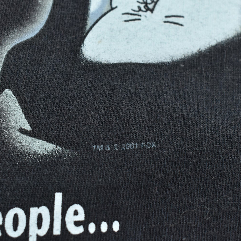 Y2K The Simpsons “I See Dumb People” パロディTシャツ 260424H