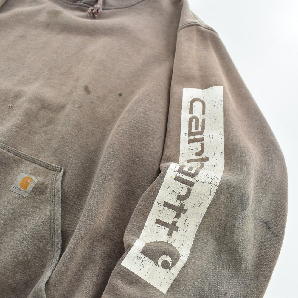 Carhartt 鬼フェード&ボロ プルオーバーパーカー 261006H