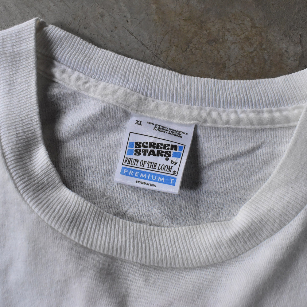 90's SCREEN STARS ”Bicycle Playing Cards” 両面プリント トランプ Tシャツ 240521