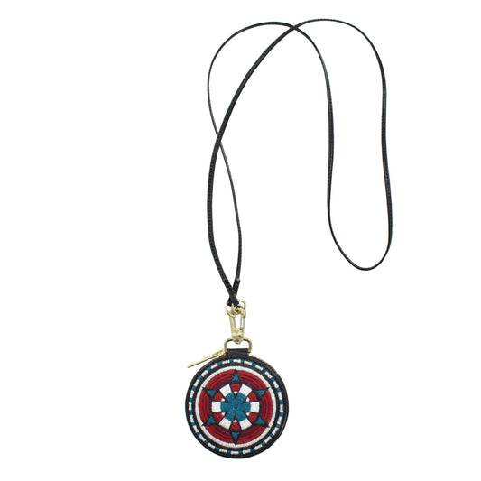blackmeans サークルポーチ ミニ (BLACK/BLUE/RED) 945-81TAC337-1 261030H