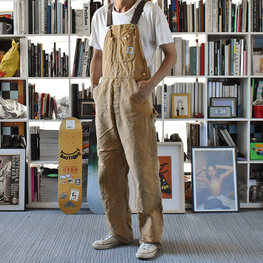80's Carhartt ダブルニー! ダックオーバーオール USA製 240720