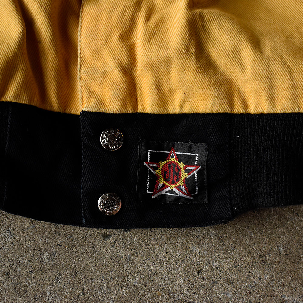 90's～ Jeff Hamilton Carhartt刺繡！ コットンレーシングジャケット 230926H