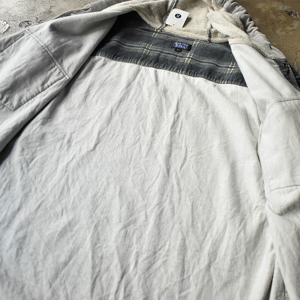 Y2K SCOTCH & SODA コーデュロイ フード付きシャツ 250125H