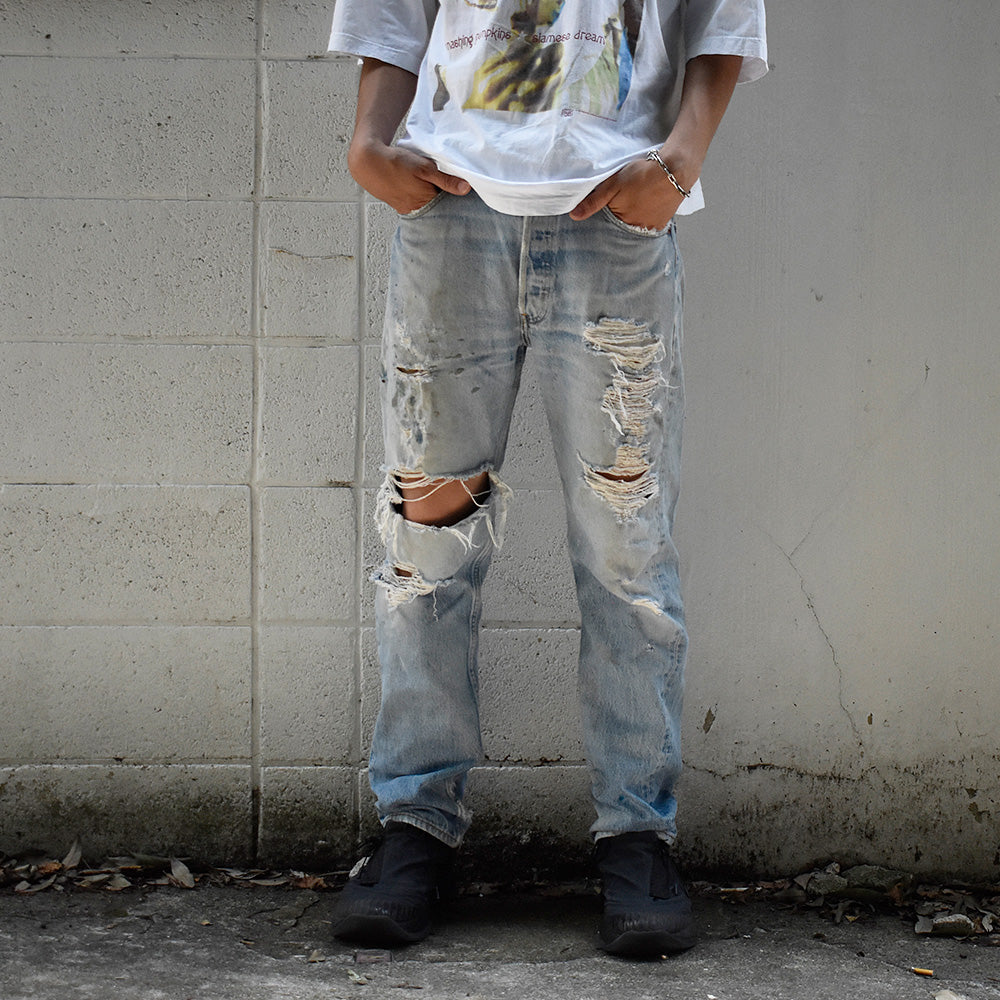 90's ダメージ！ Levi's 501 デニム パンツ USA製 250819H