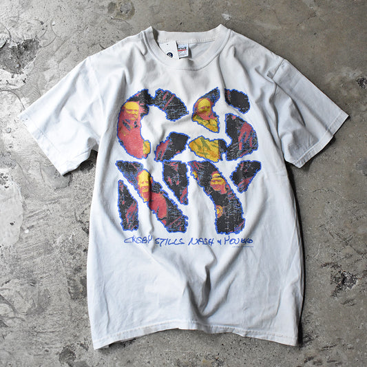 Y2K Crosby, Stills, Nash & Young “CSNY Tour” ロック Tシャツ 240424H