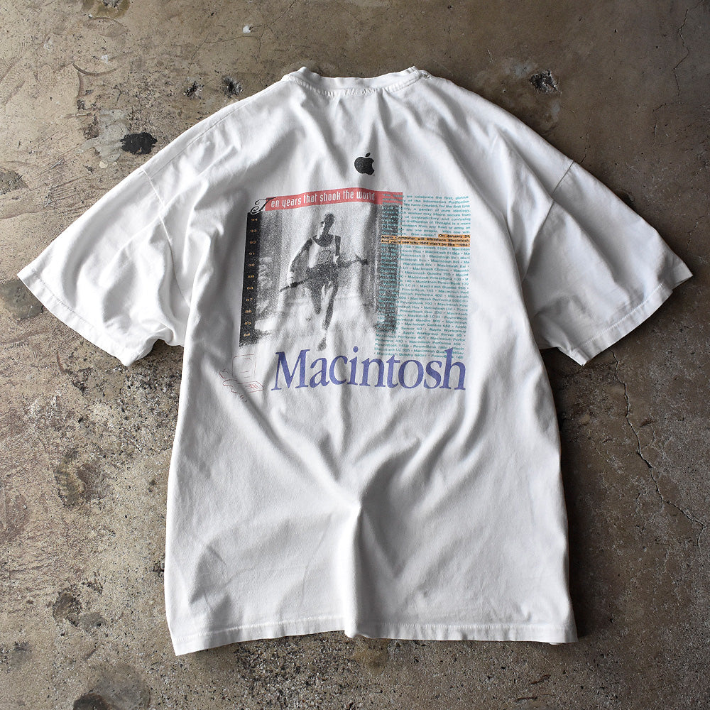90's Apple “Macintosh” Tシャツ USA製 240429H