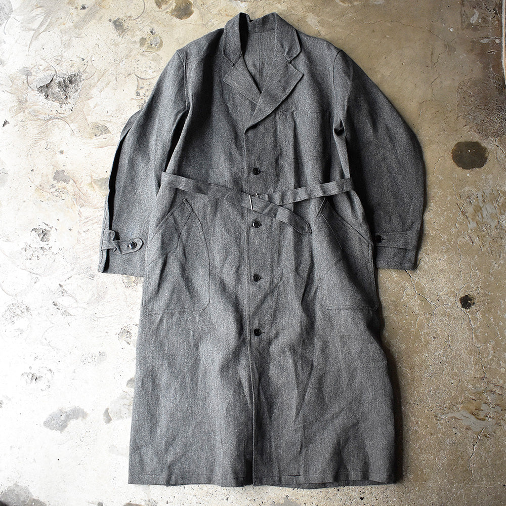 30's～50's デッドストック！ French ブラックシャンブレー