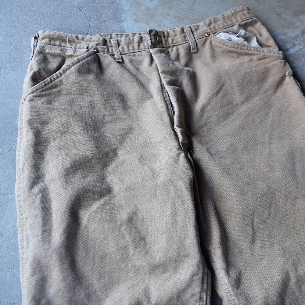 70’s Carhartt ダブルニー ダックパンツ 251111H