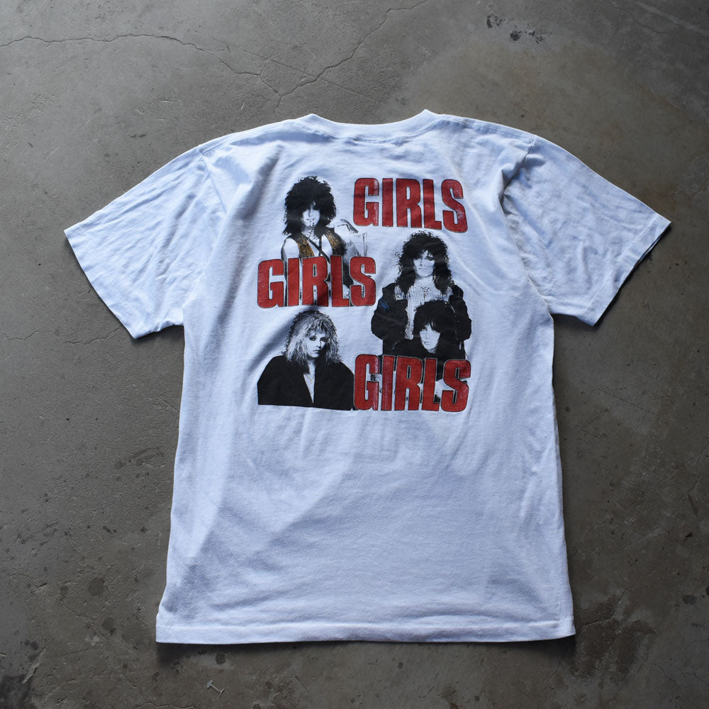 80’s Mötley Crüe “Girls, Girls, Girls Tour 1987” ツアーTシャツ 250926H