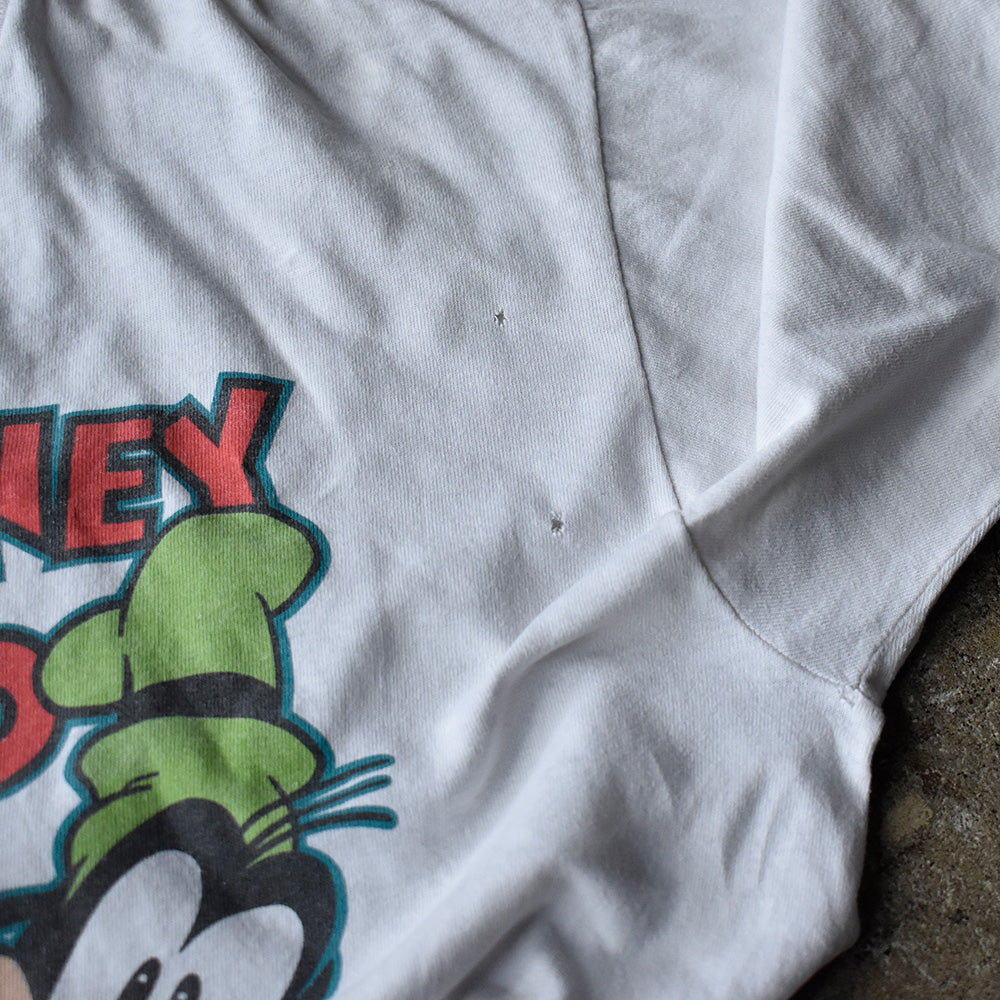 90's Disney “WALT DISNEY WORLD” 海外アニメ キャラ Tシャツ USA製 250801H