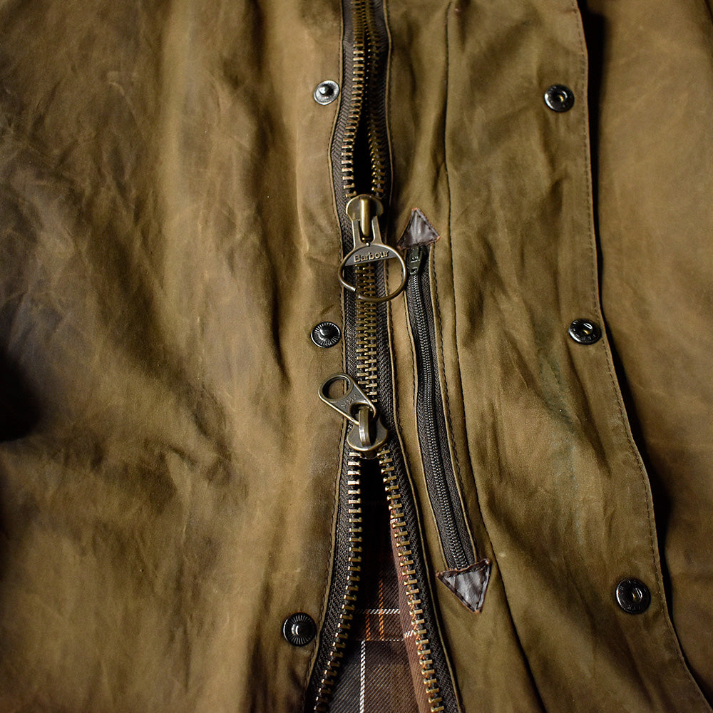 Y2K Barbour Sylkoil オイルドジャケット イングランド製 231226H