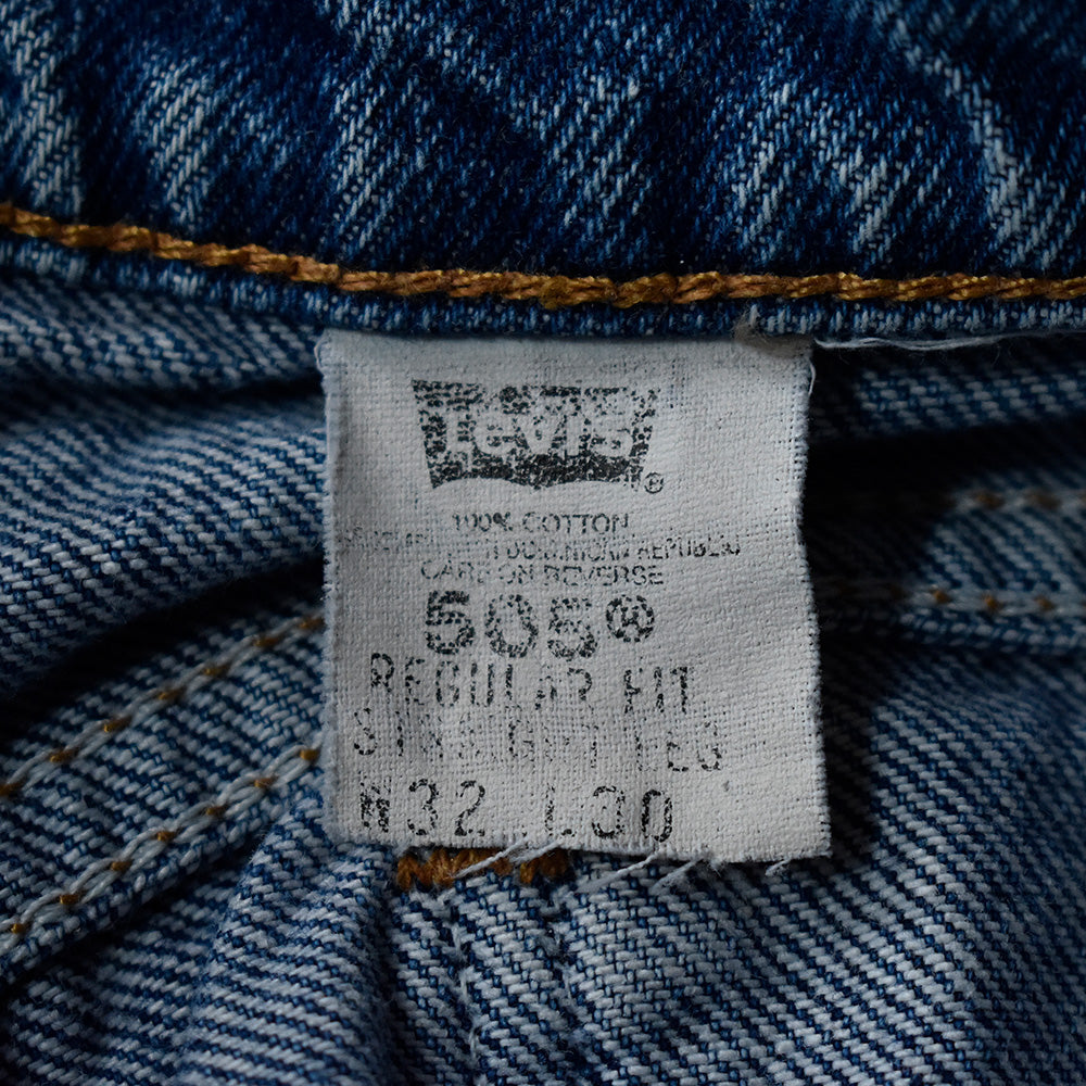 90's Levi's 505 ヒゲ ハチノス デニム パンツ 250810H