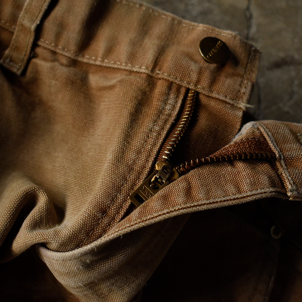 90's～ ペンキ！ Carhartt ダブルニー ダック ワークパンツ USA製 231129H