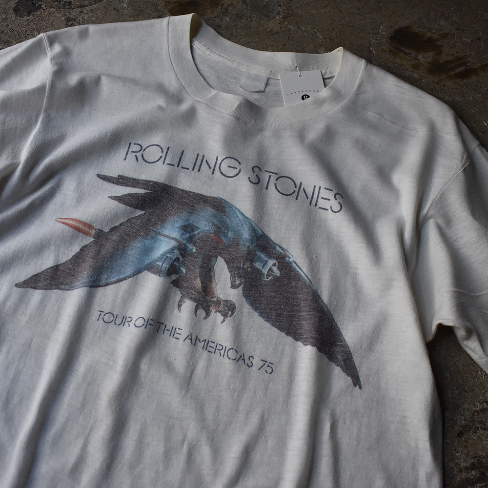70's　The Rolling Stones/ローリング・ストーンズ　"Tour Of The Americas 75" Tee　230509H　