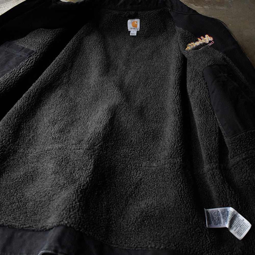 Y2K Carhartt 刺繍 サンドストーン リッジ ダックコート ボアライナー 231219H