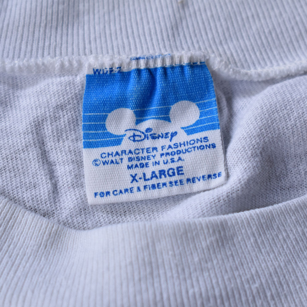 80’s Disney ”Mickey 60th birthday” キャラ Tシャツ USA製 240430