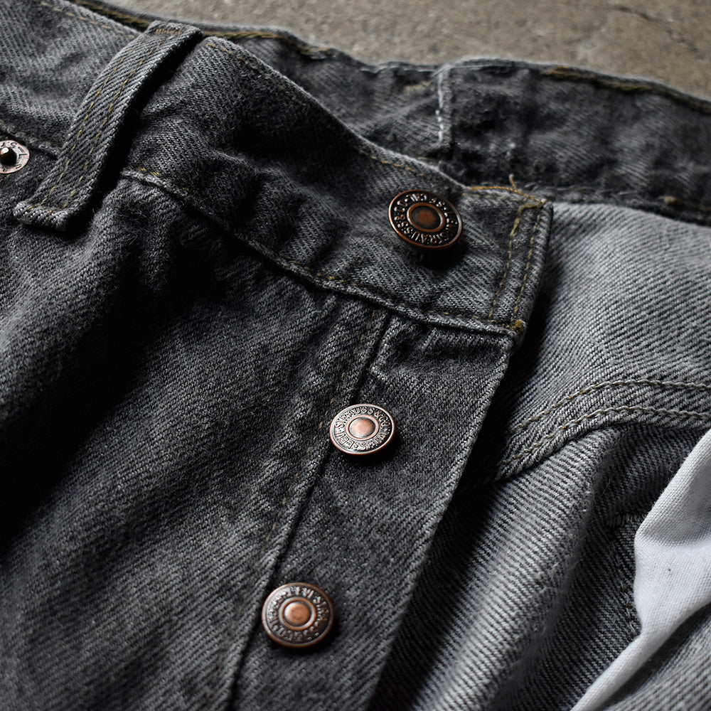 90's Levi's 501 ブラックデニムパンツ USA製 240508H