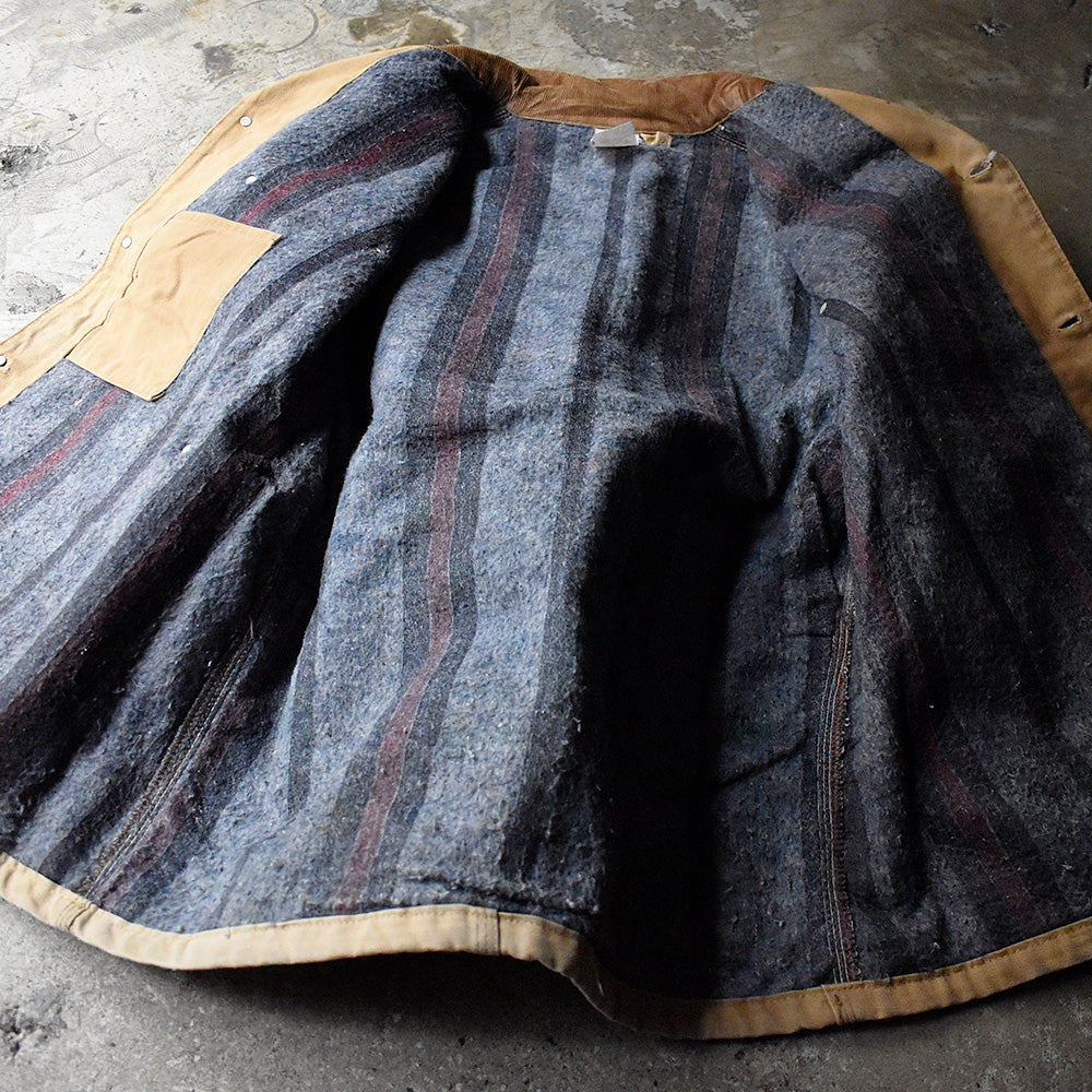 80's Carhartt “100years” ダック チョアコート ブランケットライナー USA製 241120H
