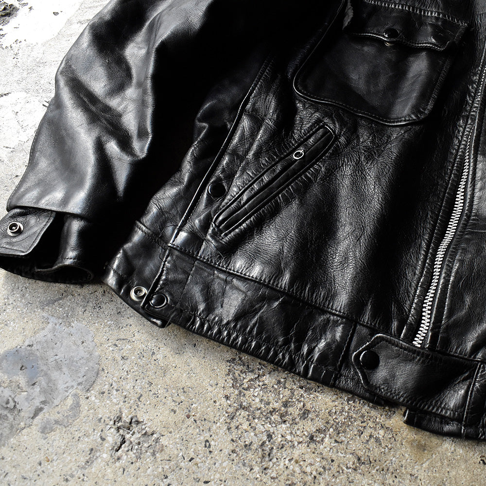 70's Russell Motorcycle レザージャケット 231202H