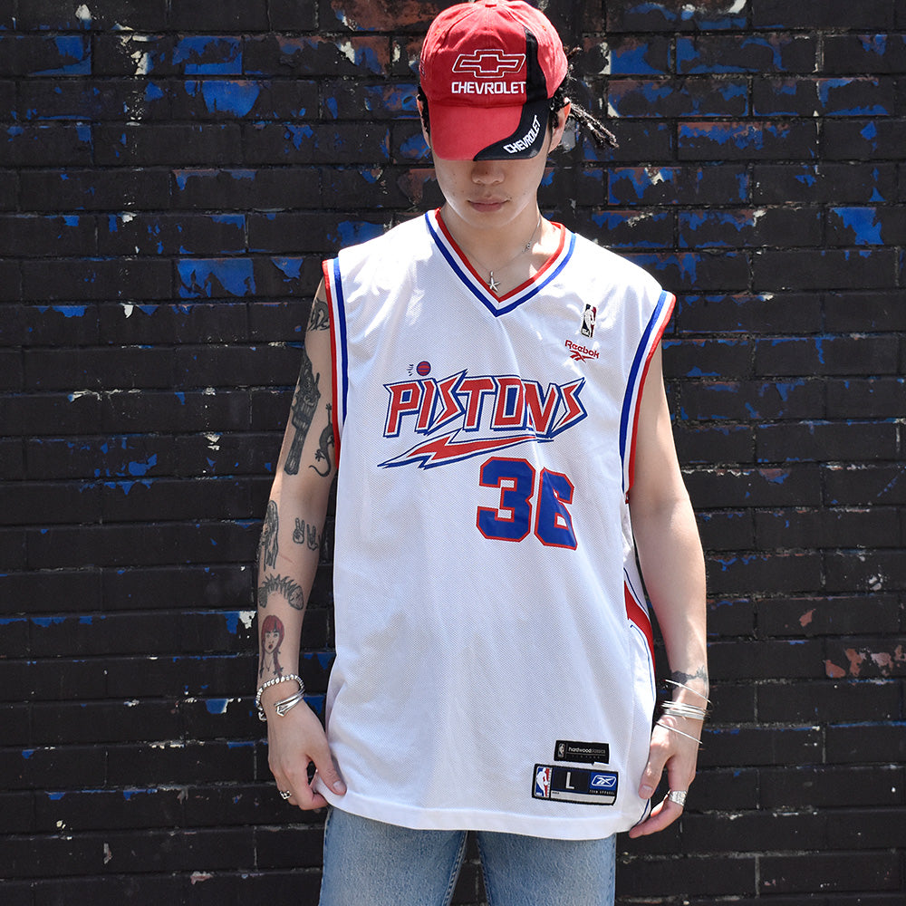 Reebok NBA “Detroit Pistons” ゲームシャツ 240723