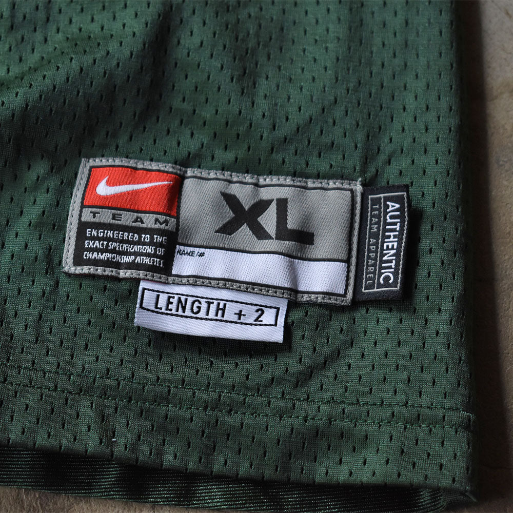 Y2K NIKE “Miami Hurricanes #3“ フットボール ゲームシャツ 240629