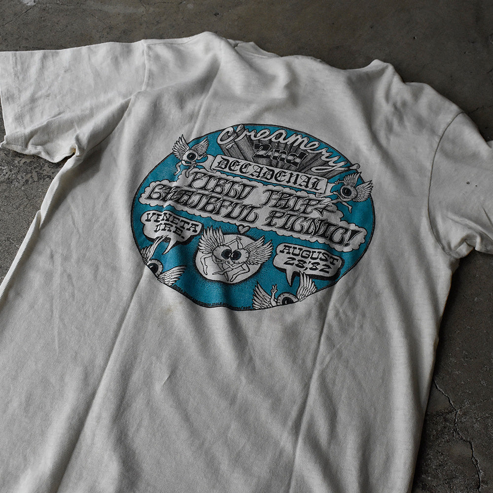 80's　Grateful Dead/グレイトフル・デッド　 "DECADENAL FIELD TRIP"  concert Tee　230825H