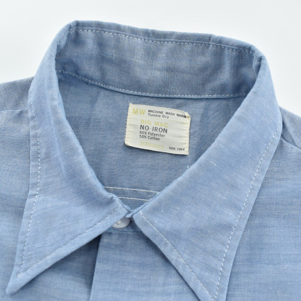70's BIG MAC JCPenney シャンブレー ワークシャツ 260929H