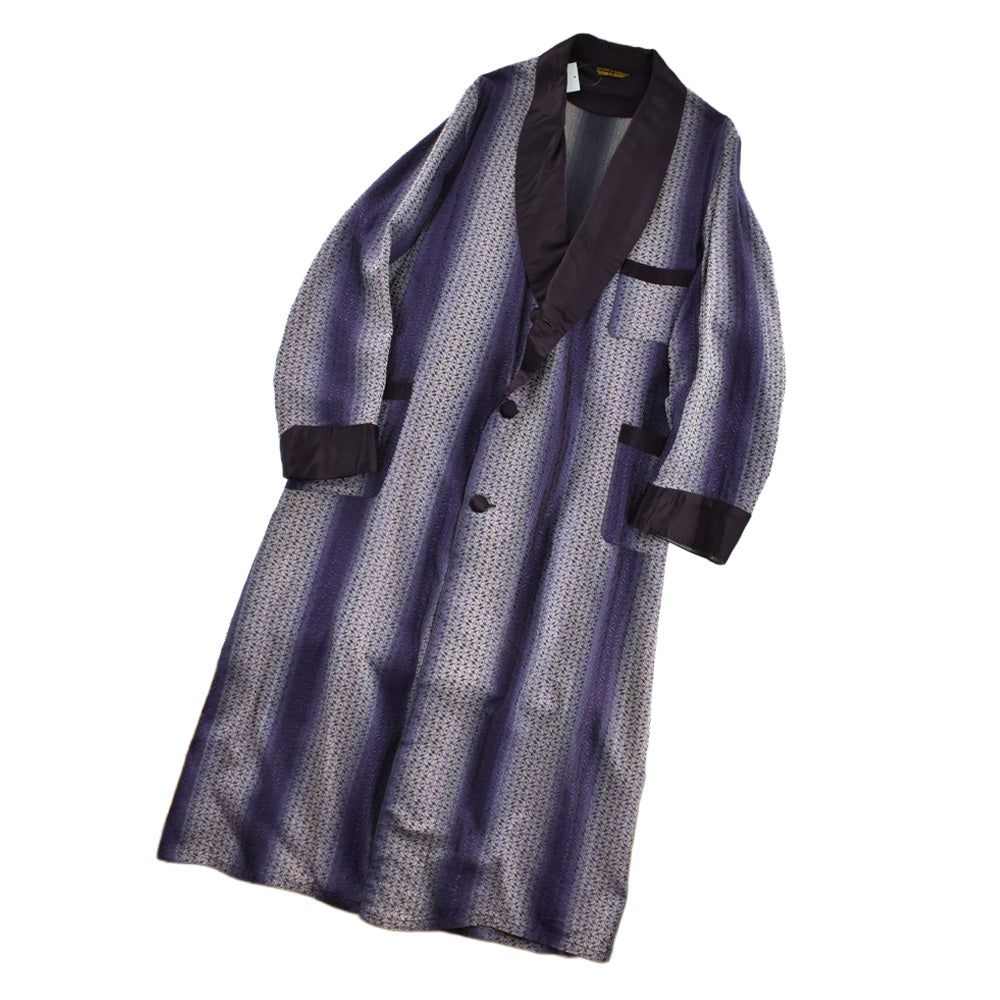 40's Skinner's Satin  Smoking Robe ガウン 260324H