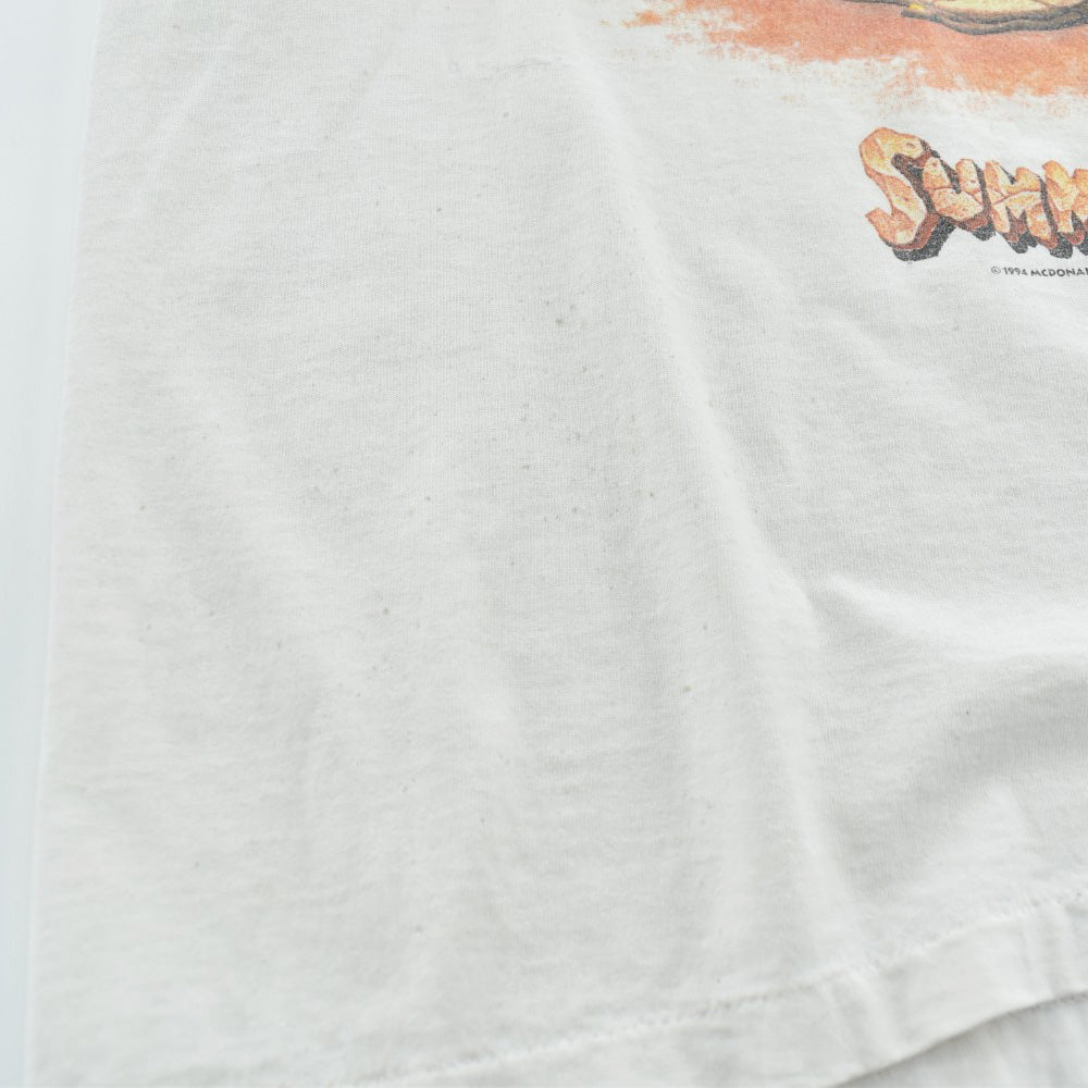 90's THE FLINTSTONES × McDonald's "RocDonald's" ムービーTシャツ USA製 260807H