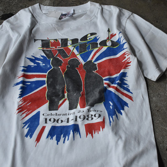 80's The Who "25 Anniversary Tour" ロックTシャツ 230627H