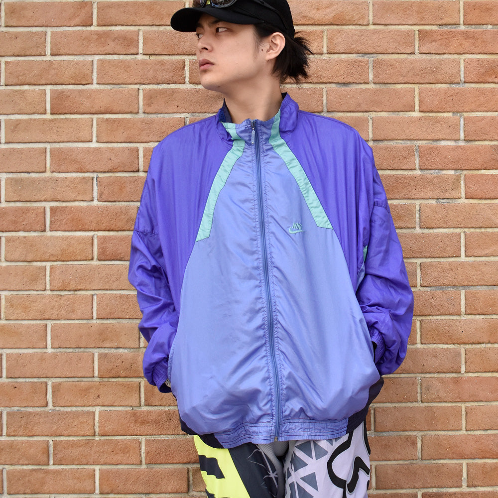 90's NIKE “JUST DO IT” ナイロンジャケット 240401H